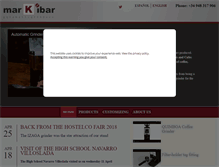 Tablet Screenshot of markibar.com